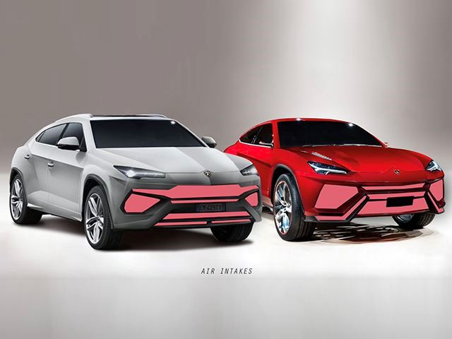 Визуализации Lamborghini Urus от Piesert Design